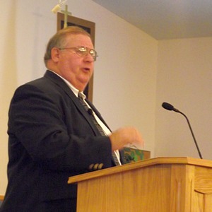 Pastor Parrish Preaching